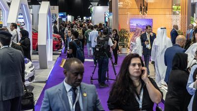 Adnec in Abu Dhabi has become a business and cultural centre. Antonie Robertson / The National