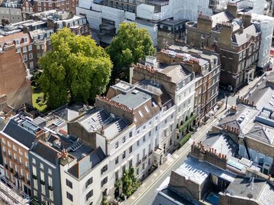 The properties back on to shared gardens. Photo: Wetherell/Casa E Progetti
