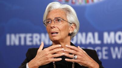 International Monetary Fund managing director Christine Lagarde. Yuri Gripas / Reuters