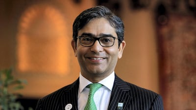 Rajesh Sethi, chief executive of Noor Takaful, hopes to more than double the growth of premiums next year. Satish Kumar / The National