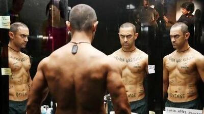 Ghajini, a 2008 Bollywood thriller inspired by Christopher Nolan's Memento, broke a record when it became the first movie to earn more than 1 billion rupees at the box office.