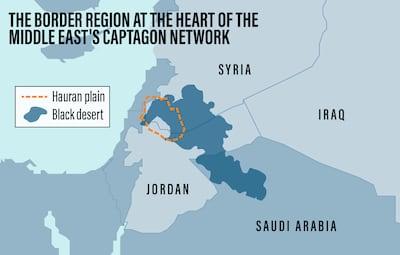 The Black Desert and the Hauran plain