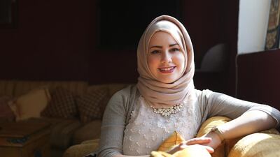 Sumia Sukkar is the author of they Syrian novel The Boy from Aleppo Who Painted the War. DELORES JOHNSON / The National