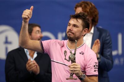 Stan Wawrinka said the tennis world was glad to have Andy Murray back after Sunday's final. AP