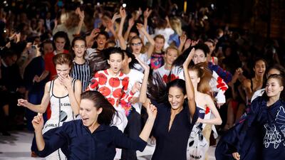 There's no fashion without music. AFP