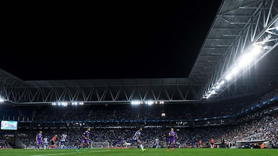 A general view of the action during the Primera Liga match between RCD Espanyol and Real Madrid. David Ramos / Getty Images