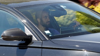 Tottenham's Lucas Moura at Tottenham Hotspur training centre in North London. Reuters
