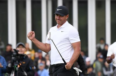 Brooks Koepka won three majors, but he seems keen toi improve his record in Abu Dhabi. Jung Yeon-je / AFP