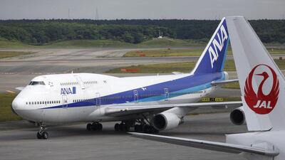 All Nippon Airways and Japan Airlines are not perturbed by the presence of Arabian Gulf airlines in the Japanese market. Issei Kato / Reuters