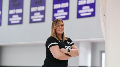Manchester Thunder head coach Karen Greig.