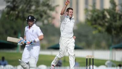 Boyd Rankin followed his batting effort from yesterday with two wickets.