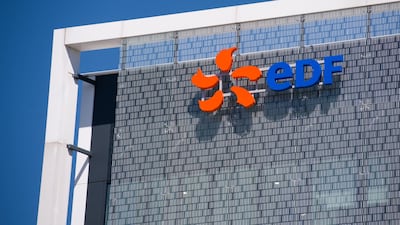 The Electricite de France smartside campus in Saint Ouen, France. EDF shares were up 5 per cent early in Tuesday's session at €10.14 ($10.15), making them the best performer on France's SBF-120 equity index. Photo: Bloomberg