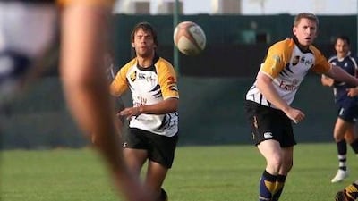 The Dubai Hurricanes, above against the Jebal Ali Dragons, could not survive another slow start in a game against Doha in a West Asia play-off.