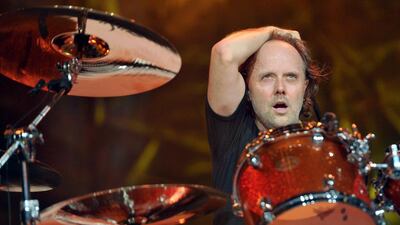 Lars Ulrich, the drummer of Metallica at the 2013 Comic-Con International Convention in San Diego. Photo by Chris Pizzello / Invision / AP
