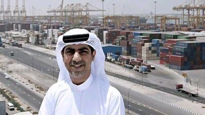 Rashid Abdulla Al Qahtani, the chief operating officer of DP World, UAE region. Jeff Topping / The National