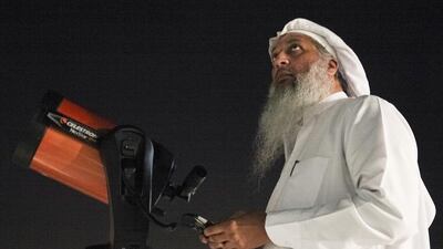 Hasan Al Hariri, the head of the Dubai Astronomy Centre. Lee Hoagland/The National