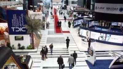 The World Future Energy Summit in Abu Dhabi earlier this year: Masdar plans to take the even to Spain.
