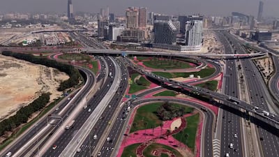 The Oud Maitha Road and Al Asayel Street Development Project was completed last month under the supervision of the RTA. Photo: Dubai RTA