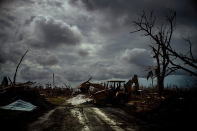 The aftermath of Hurricane Dorian in the Grand Bahama, Bahamas. AP
