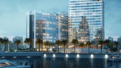 The exterior from Marasi. Courtesy Omniyat