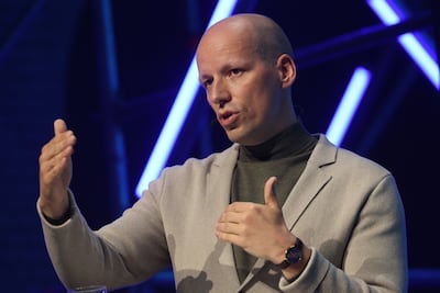 Gundbert Scherf, CEO of military drones startup Helsing. Sean Gallup / Getty Images