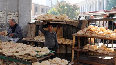 Egypt, one of the world's largest wheat importers, has been deeply affected by the Russia-Ukraine war. EPA