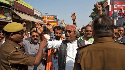 The Supreme Court's decision ends a decades-long legal battle between Hindu and Muslim groups. REUTERS