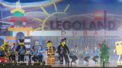 Legoland Dubai features 40 interactive rides in six themed areas, and features 15,000 Lego models made from more than 60 million bricks.