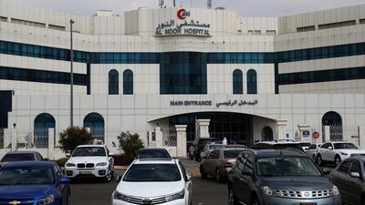 Al Noor Hospital in Abu Dhabi, owned by Mediclinic, whose shares fell. Ravindranath K / The National