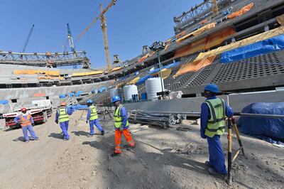 Qatar continues preparations to host the Middle East's first World Cup. AFP