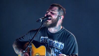 Post Malone has collaborated with the likes of Kanye West, 21 Savage, Nicki Minaj, Doja Cat and The Weeknd. Getty Images for Spotify