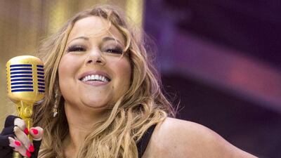 Singer Mariah Carey performs on NBC's Today show in New York 16 May, 2014. Reuters
