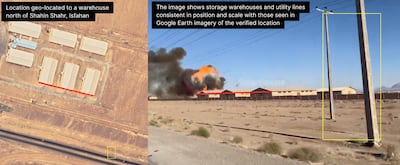 The warehouse north of Shahin Shahr, Isfahan