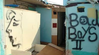 One of more than 400 Dubai buildings earmarked for demolition. Dubai Municipality says the buildings are a magnet for crime, a security risk and a threat to health and safety.