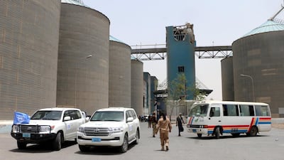 The World Food Programme has struggled to deliver food air from the mills due to ongoing fighting. EPA