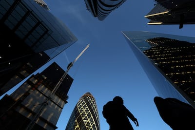 The City of London. Reuters