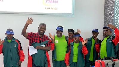 Team Malawi. Courtsey: Special Olympics World Games Abu Dhabi 2019 via Twitter