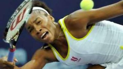 It is still unclear whether Venus Williams will get to play at the Doha event.