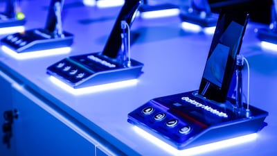 Samsung Galaxy Note 10s.