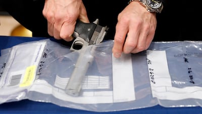 The 65-year old man rigged his front door to a handgun that would shoot at anyone entering. Reuters, file