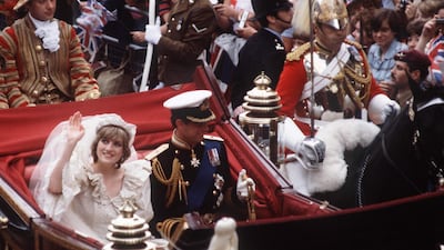 Prince Charles and Diana, Princess of Wales, 1981. Getty