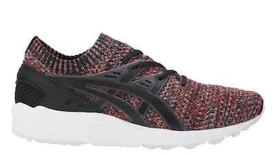Asics Tiger releasesthe Gel-Kayano Space Dye Knit. Courtesy Asics