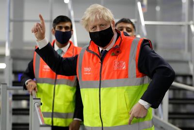 Britain's Prime Minister Boris Johnson is self-isolating after being told he came into contact with someone who tested positive for the coronavirus, officials said on Sunday. AP