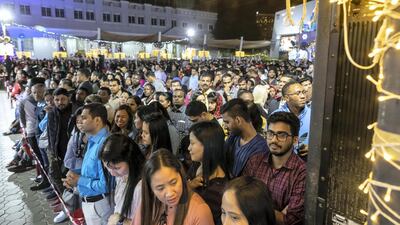 Thousands of Christians attend midnight mass at St Mary’s in Dubai, the largest church in the Gulf