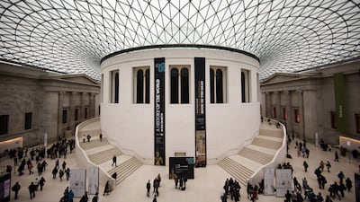The Great Court of The British Museum in London. Getty Images