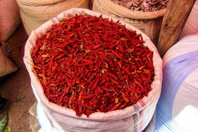 Visit Shoa Gate Market Street for spices. Getty