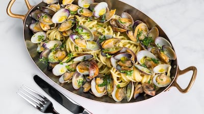 Spaghetti allo Scoglio at Motorino