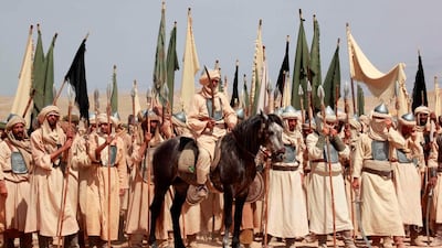 The 2012 TV soap opera Omar portrayed the life of the second calilph, Umar Ibn Al Khattab. Courtesy MBC