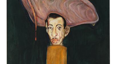 'Badr Shakir Al Sayyab' (1965) by Marwan. Courtesy Sfeir-Semler Gallery, Beirut/Hamburg