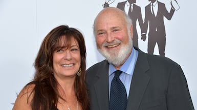 Director Rob Reiner and his wife Michelle Reiner in Beverly Hills in 2014. Getty Images